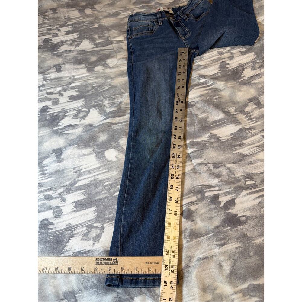Levi's 510 Skinny Jeans Cotton Stretch Denim 5 Pocket Girls 10 25x26 School Gift - Picture 2 of 9